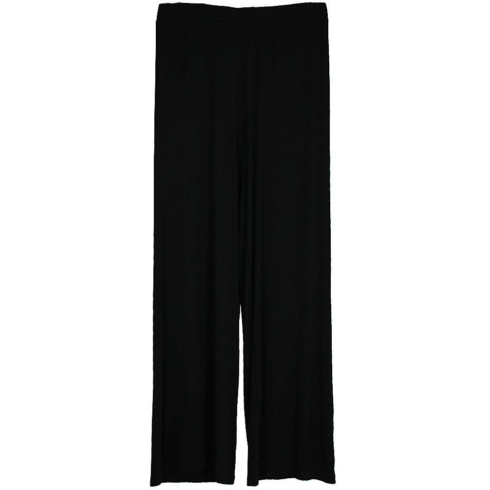 Black Bamboo Wide Leg Dress Pant from Hilltribe Ontario