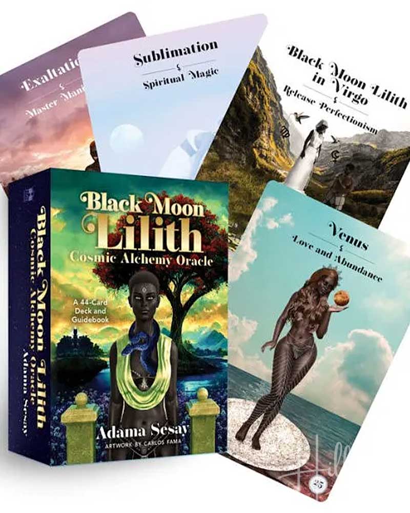 Black Moon Lilith Cosmic Alchemy Oracle from Hilltribe Ontario