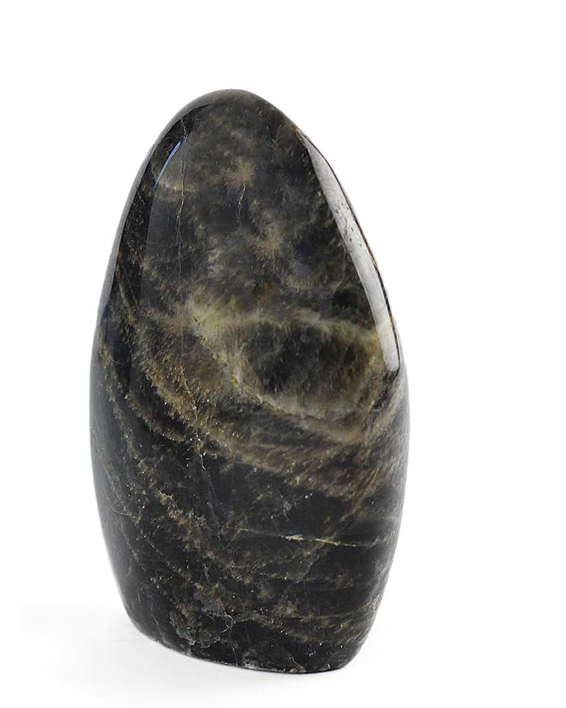 Black Moonstone Free Form from Hilltribe Ontario