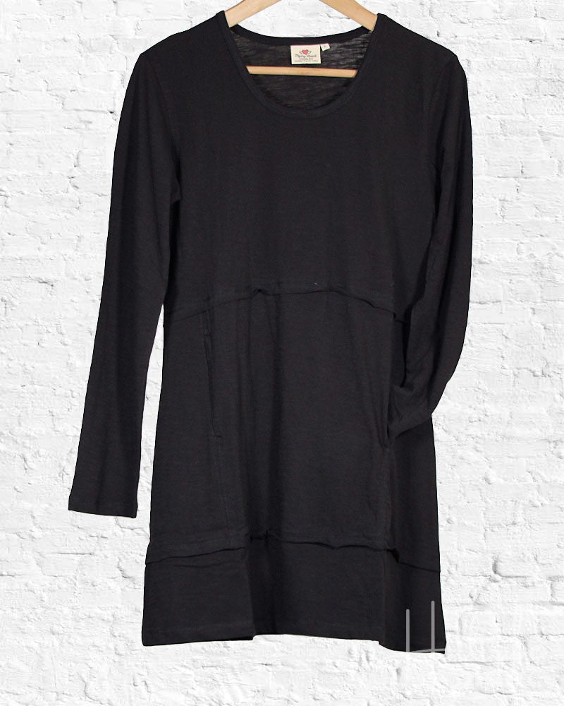 Black Organic Cotton Tessa Tunic from Hilltribe Ontario