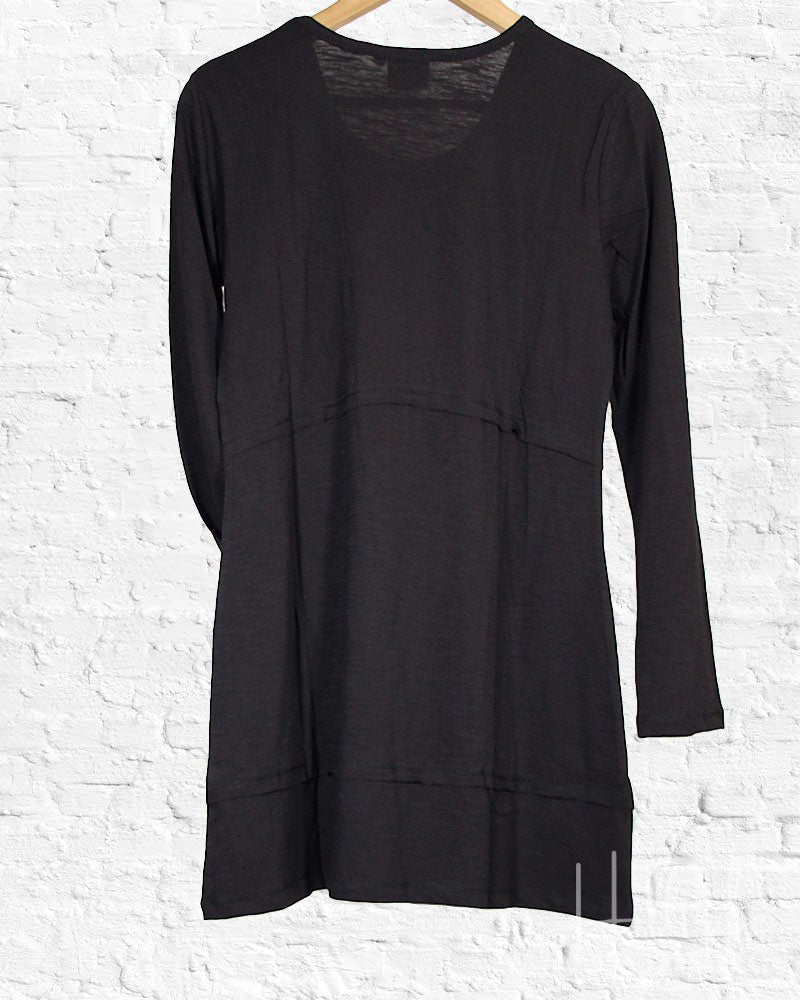Black Organic Cotton Tessa Tunic from Hilltribe Ontario