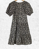 Black Petal Organic Cotton Althea Dress from Hilltribe Ontario