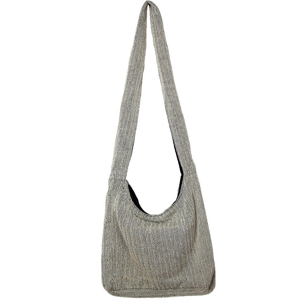 Black & White Shiloh Shoulder Bag from Hilltribe Ontario
