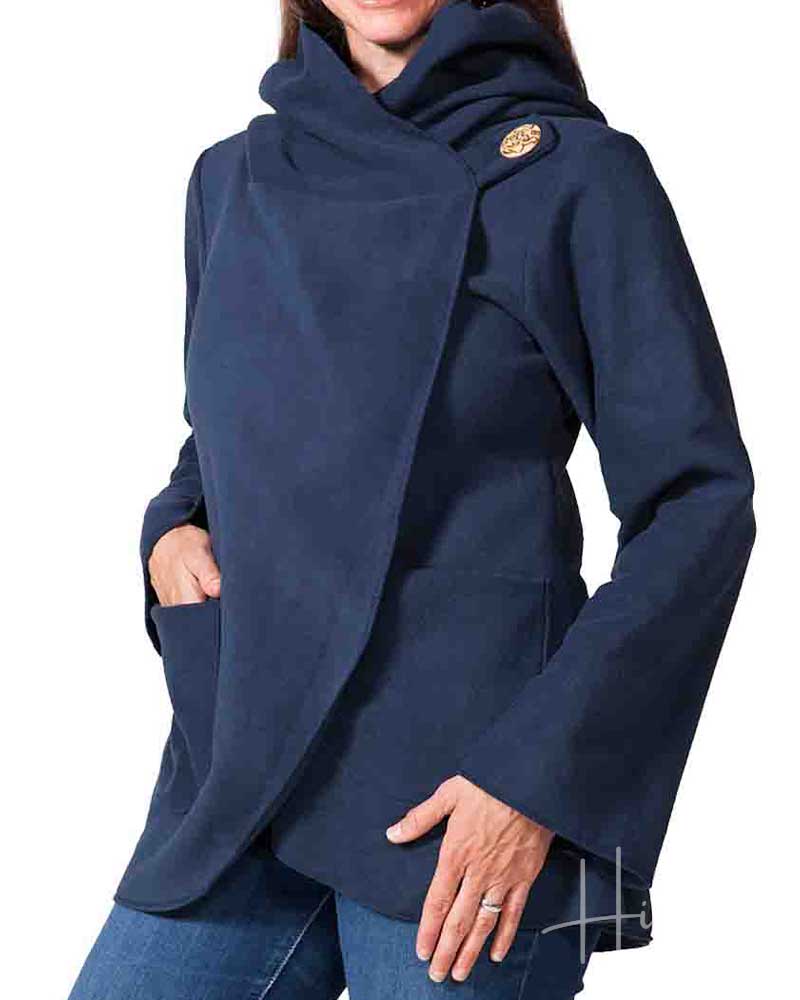 Blue Fleecia Jacket from Hilltribe Ontario