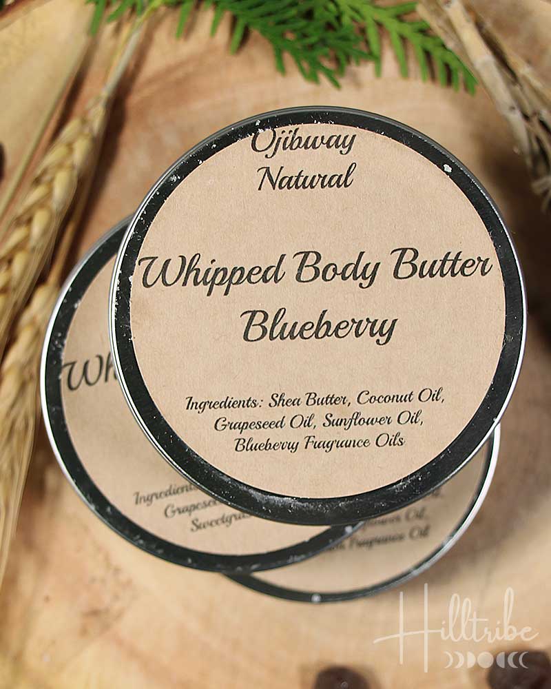 Blueberry Whipped Body Butter from Hilltribe Ontario