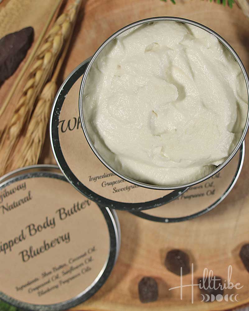 Blueberry Whipped Body Butter from Hilltribe Ontario