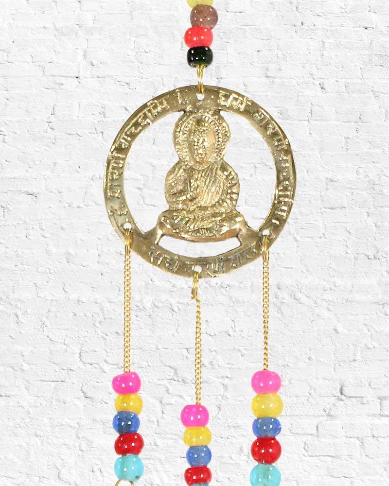 Brass Buddha Chime from Hilltribe Ontario