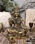 Brass Lord Shiva Idol from Hilltribe Ontario