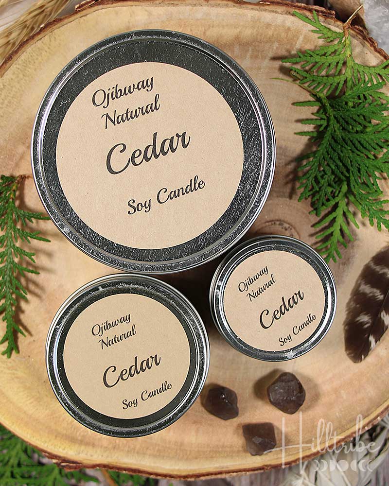 Cedar Soy Candle from Hilltribe Ontario