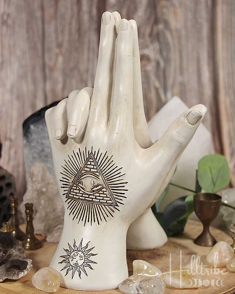 Celestial Palmistry Hands from Hilltribe Ontario