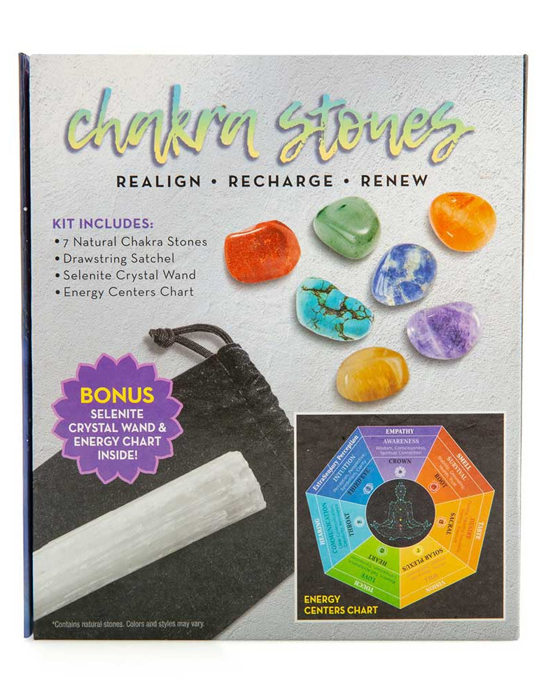 Chakra Stones Wellness Kit from Hilltribe Ontario