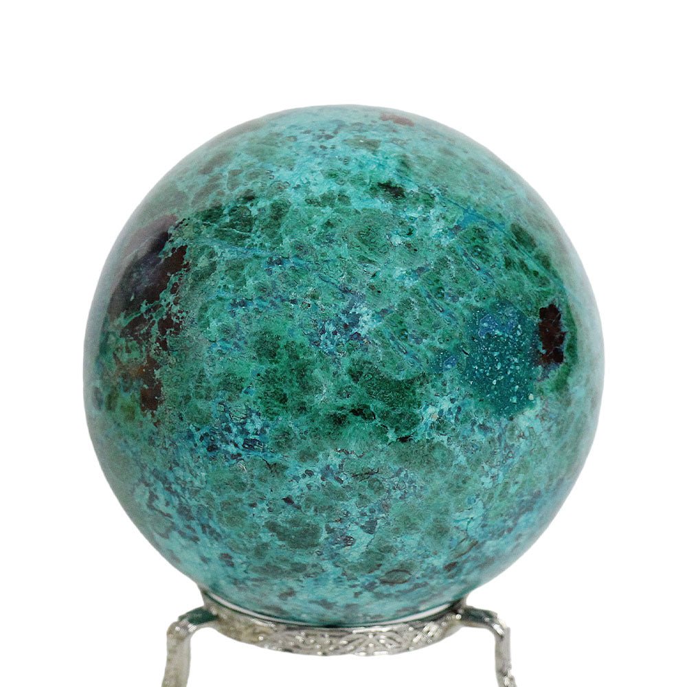 Chrysocolla Sphere 16cm from Hilltribe Ontario