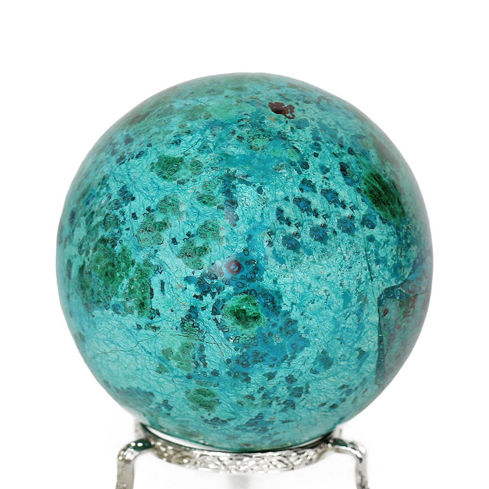 Chrysocolla Sphere 16cm from Hilltribe Ontario