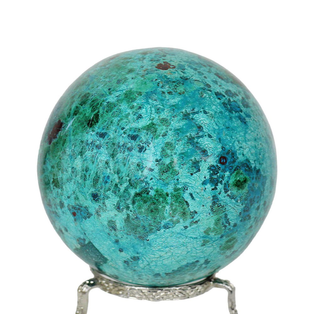 Chrysocolla Sphere 16cm from Hilltribe Ontario
