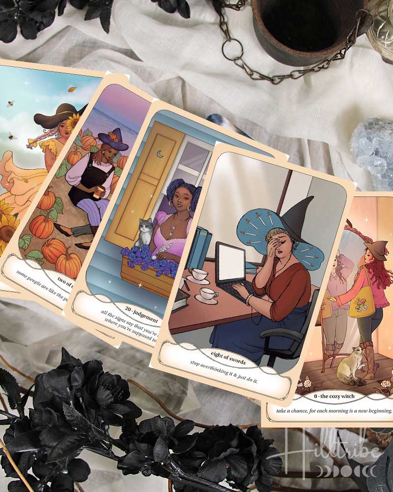 Cozy Witch Tarot from Hilltribe Ontario