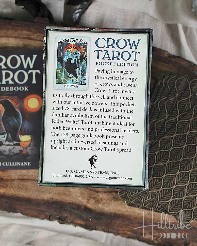 Crow Tarot Pocket Edition from Hilltribe Ontario