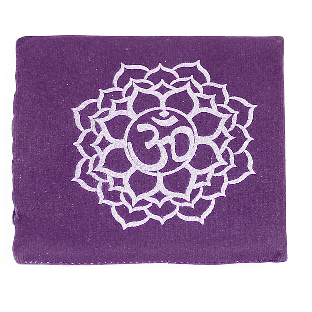 Crown Chakra (Purple) Singing Bowl Gift Set Medium from Hilltribe Ontario