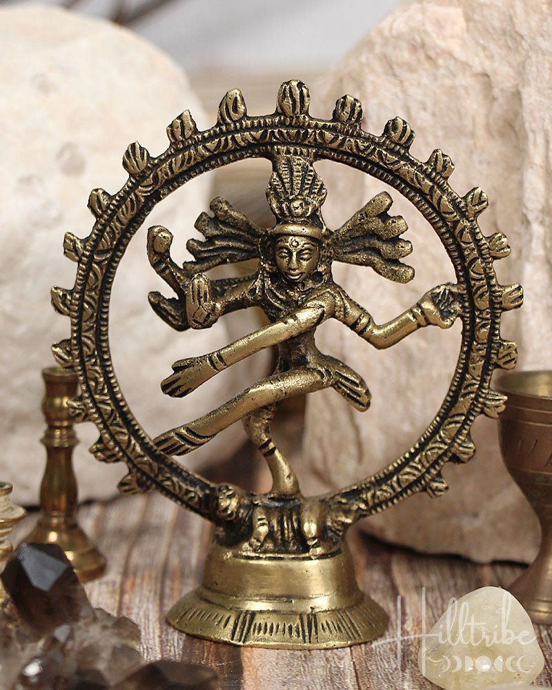 Dancing Shiva Nataraja Murti from Hilltribe Ontario