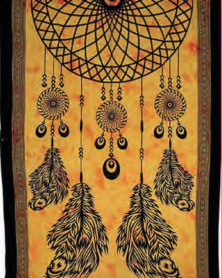 Dream Catcher Cotton Tapestry from Hilltribe Ontario