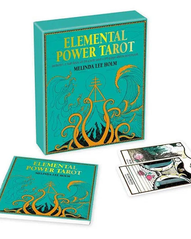Elemental Power Tarot: Includes a full deck of 78 cards and a 64-page illustrated book from Hilltribe Ontario