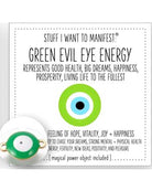 Evil Eye Protection Token + Card from Hilltribe Ontario