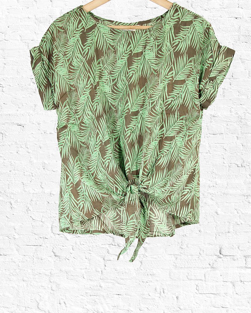 Fern Crepe Tie Top from Hilltribe Ontario