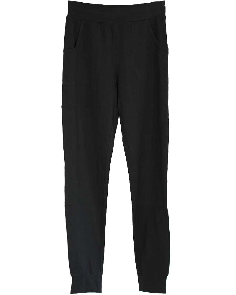 Flying Heart Black Lounge Pants from Hilltribe Ontario