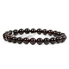 Garnet Gemstone Power Bracelet 7mm from Hilltribe Ontario