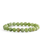 Green Jade Gemstone Power Bracelet from Hilltribe Ontario