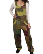 Green Rastra Overalls from Hilltribe Ontario