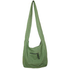 Green Shiloh Shoulder Bag from Hilltribe Ontario