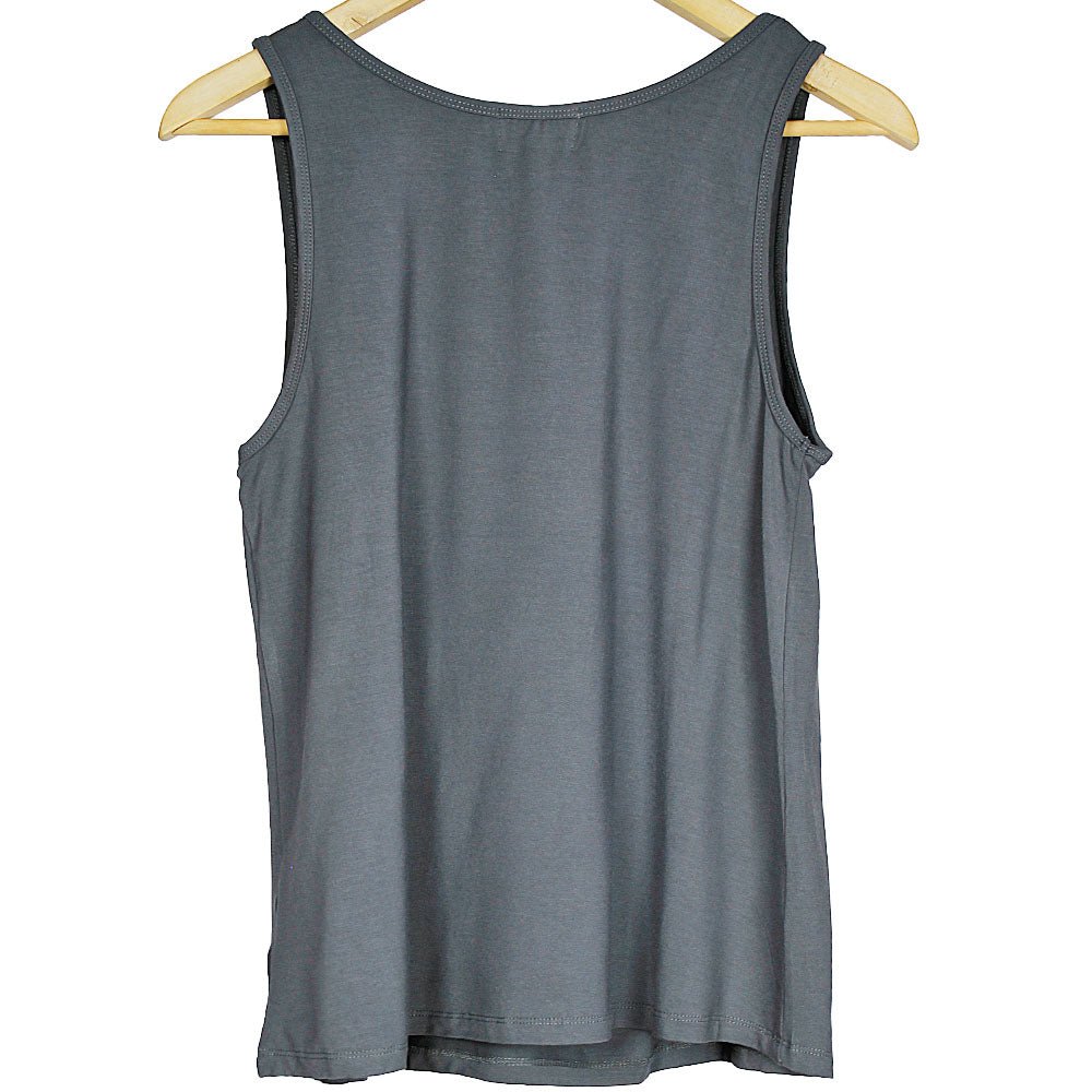 Grey Bamboo Tank Top from Hilltribe Ontario