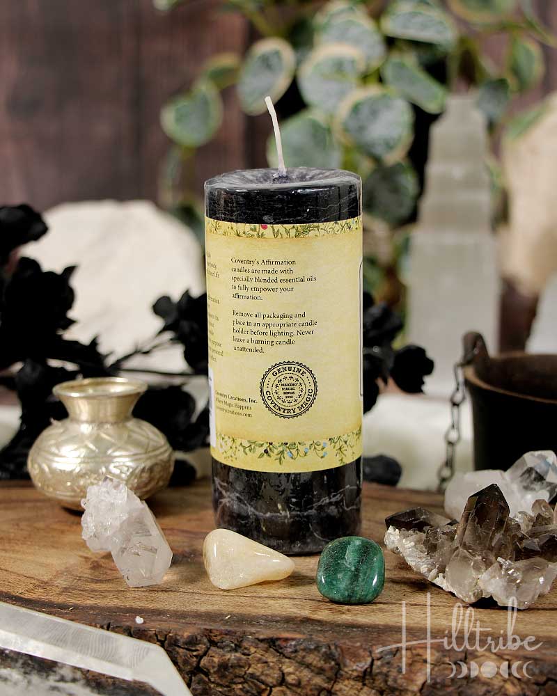 Guardian Protector Affirmation Candle from Hilltribe Ontario