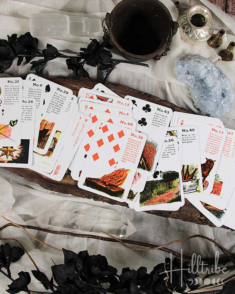 Gypsy Witch Fortune Telling Cards from Hilltribe Ontario