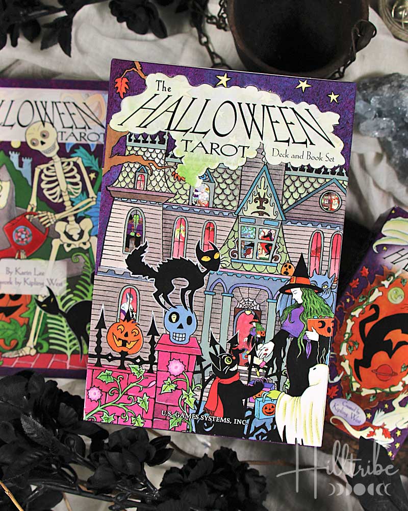 Halloween Tarot Deck & Book Set from Hilltribe Ontario