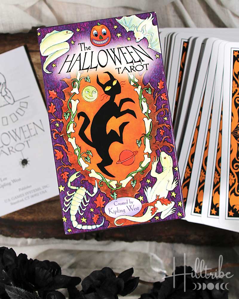 Halloween Tarot Deck & Book Set from Hilltribe Ontario