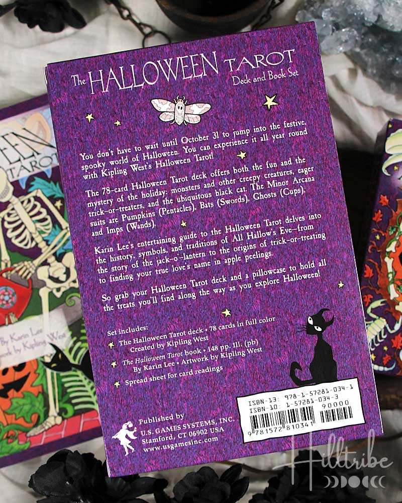 Halloween Tarot Deck & Book Set from Hilltribe Ontario