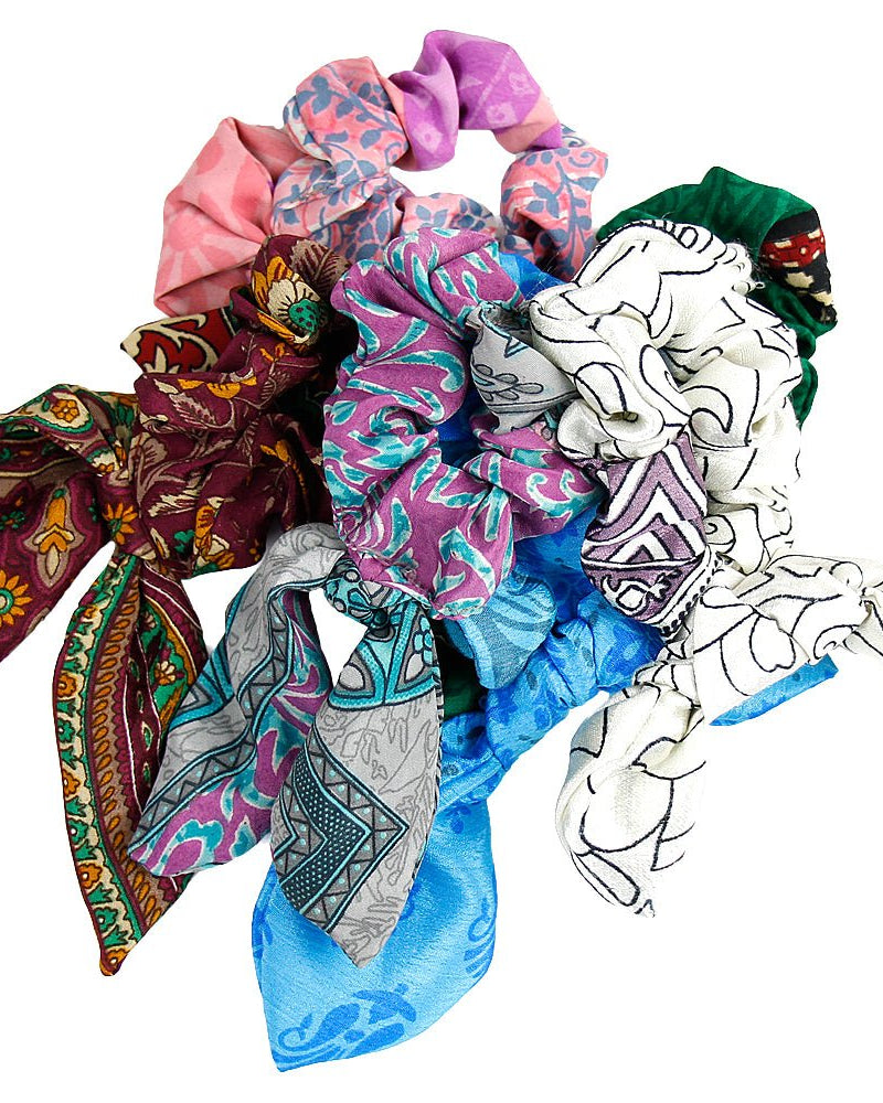 Happiness Scrunchie from Hilltribe Ontario
