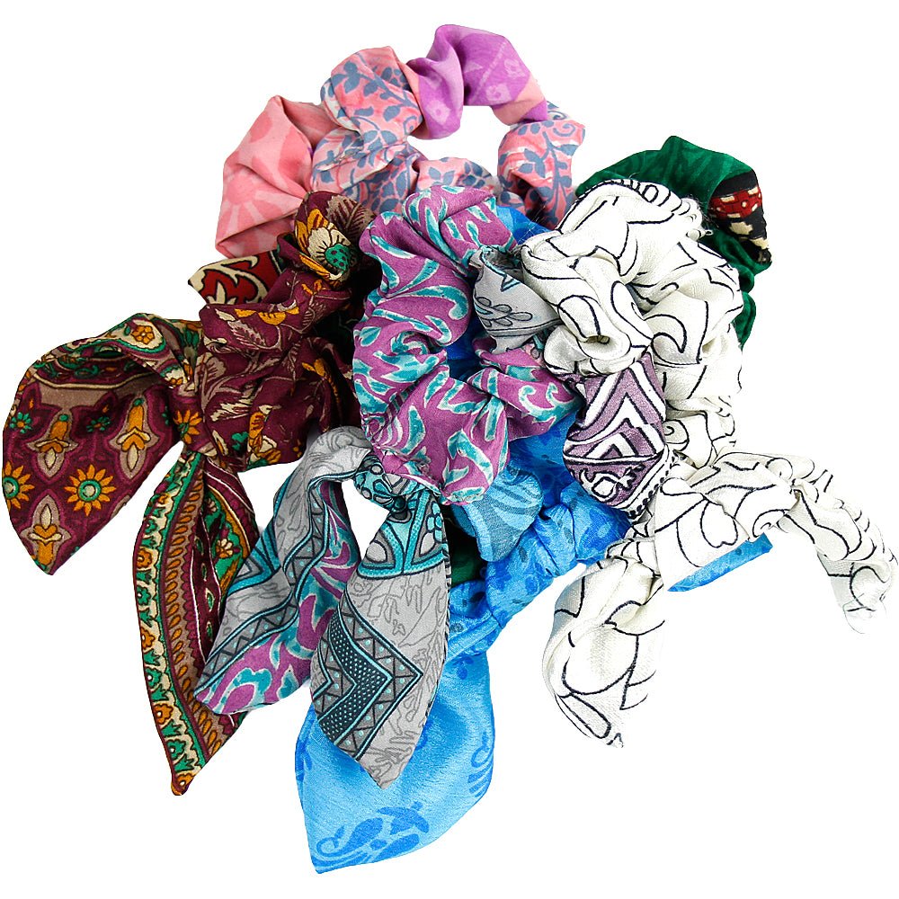 Happiness Scrunchie from Hilltribe Ontario