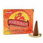 HEM Dragon's Blood Incense Cones from Hilltribe Ontario