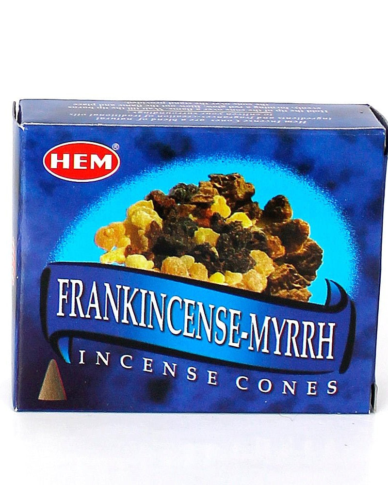HEM Frankincense & Myrrh Incense Cones from Hilltribe Ontario