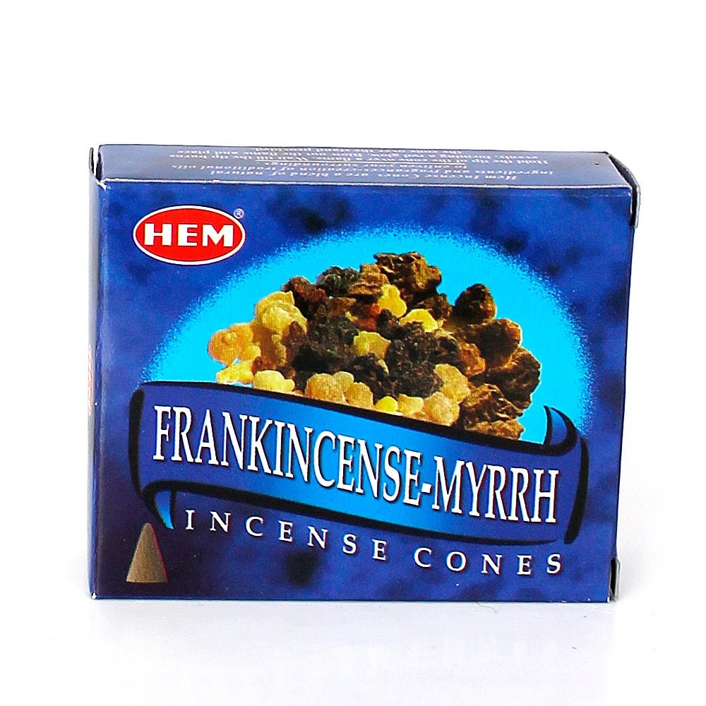 HEM Frankincense & Myrrh Incense Cones from Hilltribe Ontario
