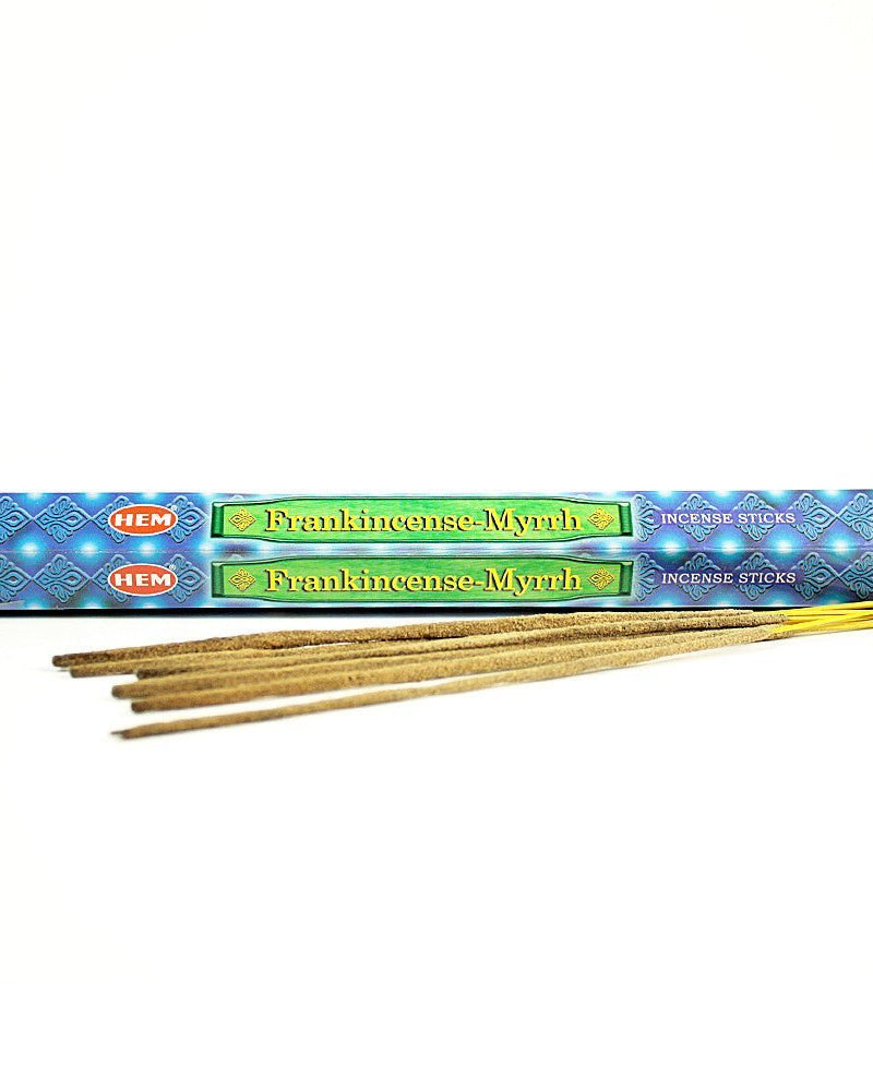 HEM Frankincense & Myrrh Incense Sticks 20gr from Hilltribe Ontario