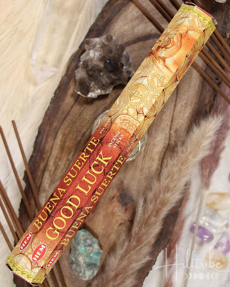 HEM Good Luck Incense Sticks 20gr from Hilltribe Ontario