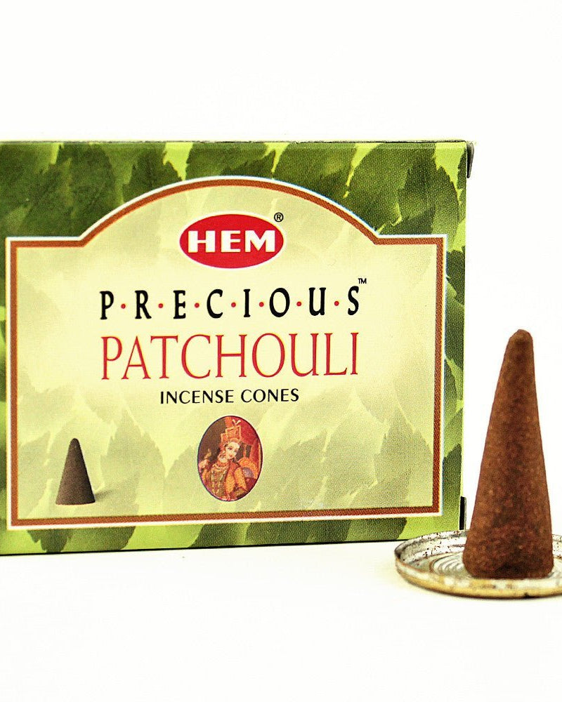 HEM Precious Patchouli Incense Cones from Hilltribe Ontario