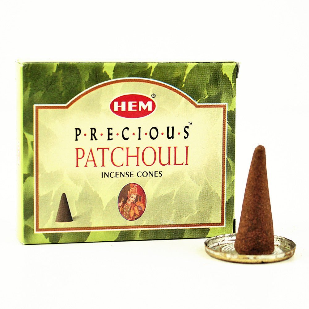 HEM Precious Patchouli Incense Cones from Hilltribe Ontario