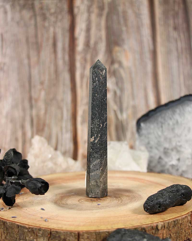 Hematite Obelisk from Hilltribe Ontario