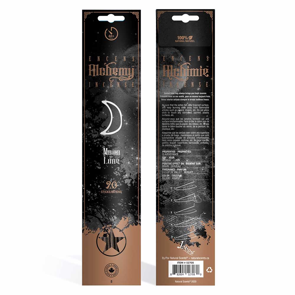 Jabou Alchemy Moon Incense Sticks from Hilltribe Ontario