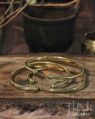 Kladivo Brass Bangle from Hilltribe Ontario