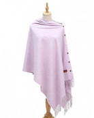 Lavender Cashmere Shawl/Scarf Combo from Hilltribe Ontario